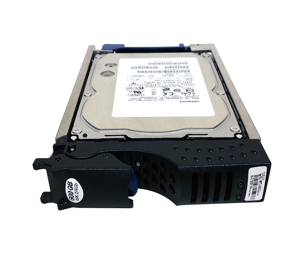 CX-4G15-600 EMC 600GB 15000RPM Fibre Channel 4Gbps 16MB Cache 3.5-inch Internal Hard Drive for CLARiiON CX Series Storage Systems