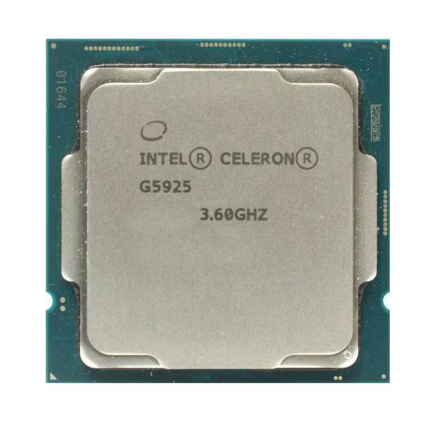 Celeron--G5925 Intel Celeron G5925 Dual-Core 3.60GHz 8.00GT/s 4MB L3 Cache Socket FCLGA1200 Processor Celeron G5925