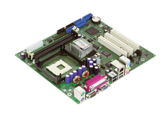 D1740-A30 Fujitsu Socket 478 Intel 845GV Chipset Intel Pentium 4/ Intel Celeron Processors Support DDR 2x DIMM Micro-ATX Motherboard (Refurbished)
