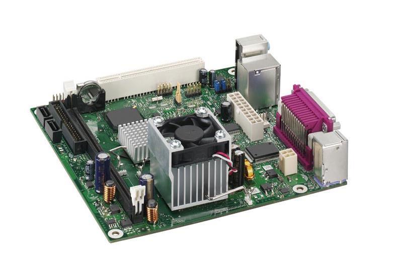D201GLYL Intel D201GLY2 Socket BGA SiS662 + SiS964 Chipset Intel Celeron 220 Processors Support DDR2 1x DIMM 2x SATA 1.50Gb/s Mini-ITX Motherboard (Refurbished)