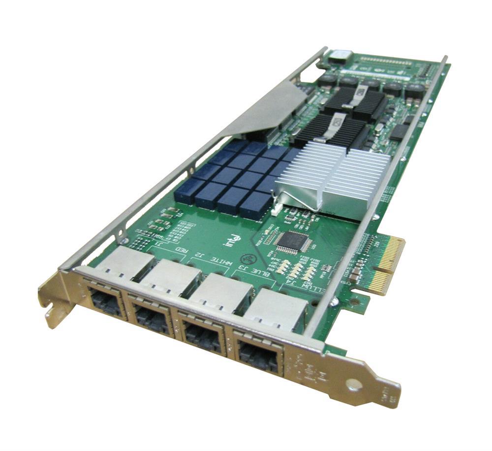 D242620XX Intel PRO/1000 PT Quad-Ports RJ-45 1Gbps 10Base-T/100Base-TX/1000Base-T Gigabit Ethernet PCI Express x4 Bypass Server Network Adapter