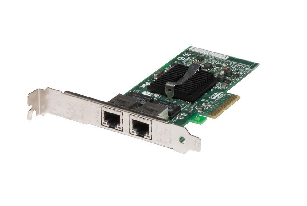 D28207-003 Intel PRO/1000 PT Dual-Ports RJ-45 1Gbps 10Base-T/100Base-TX/1000Base-T Gigabit Ethernet PCI Express x4 Server Network Adapter