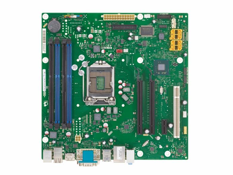D3161-B Fujitsu Socket LGA 1155 Intel Q75 Express Chipset 3rd Generation Core i7 / i5 / i3 / Pentium / Celeron Processors Support DDR3 4x DIMM SATA 6.0Gb/s uATX Motherboard (Refurbished)