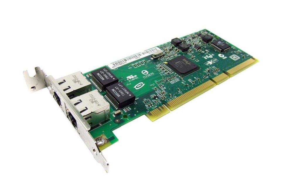 D37245-002 Intel PRO/1000 GT Dual-Ports RJ-45 1Gbps 10Base-T/100Base-TX/1000Base-T Gigabit Ethernet PCI-X Server Network Adapter
