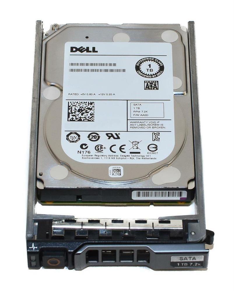 D4RPH Dell 1TB 7200RPM SAS 6Gbps Nearline Hot Swap 3.5-inch Internal Hard Drive with Tray