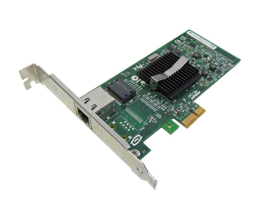 D50854-003 Intel PRO/1000 PT Single-Port RJ-45 1Gbps 10Base-T/100Base-TX/1000Base-T Gigabit Ethernet PCI Express x1 Desktop Network Adapter