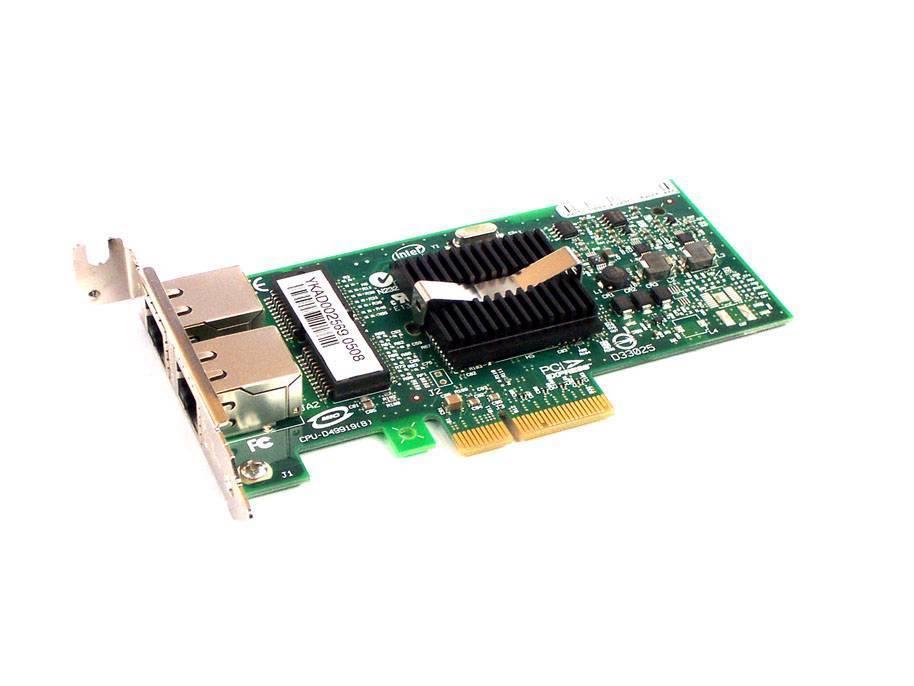D50865-024 Intel PRO/1000 PT Dual-Ports RJ-45 1Gbps 10Base-T/100Base-TX/1000Base-T Gigabit Ethernet PCI Express x4 Server Network Adapter