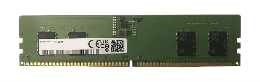 D58G5600S Samsung 8GB PC5-44800 DDR5-5600MHz Non-ECC Unbuffered CL46 288-Pin DIMM 1.1V Single Rank Memory Module
