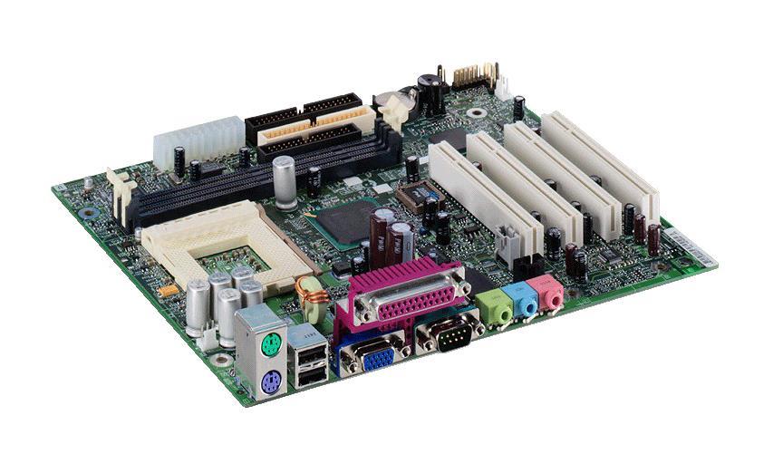D815EGEWU Intel Motherboard Socket 370 133MHz FSB SDRAM micro ATX Audio Video LAN (Refurbished)