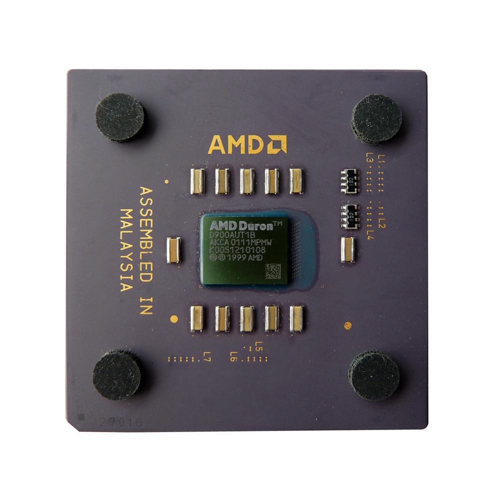 D900AUT1B1 AMD Duron 900 9.00GHz 200MHz FSB 64KB L2 Cache Socket 462 Processor