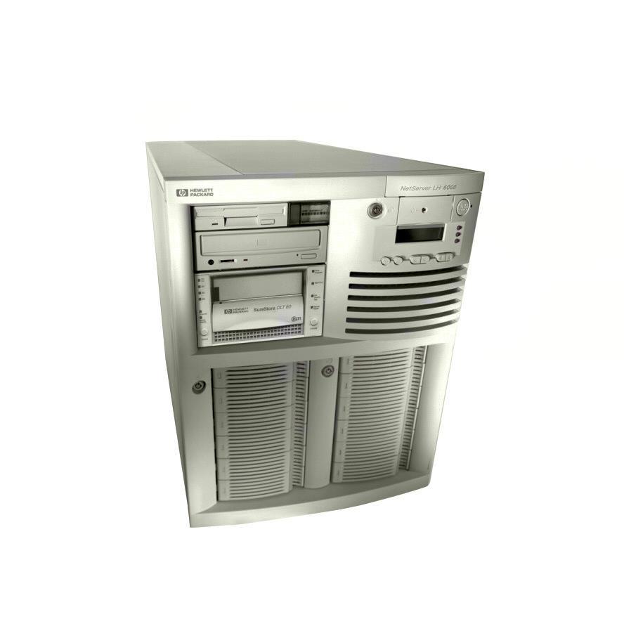 D9104A#ABA HP NetServer LH6000r PIII 550MHz Xeon 512KB No Hard Drive (Refurbished) D9104A ABA
