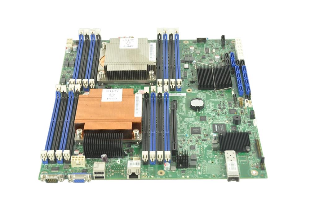 DA0S2MMB8B0 Foxconn 2x LGA2011 16x DIMM 8x SAS 6x SATA BMC_Nic Rj-45 Mini Gbic Motherboard (Refurbished)
