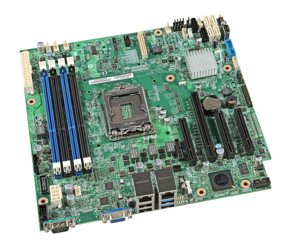 DBS1200V3RPL Intel Motherboard LGA1150 E3V3-1200 DDR3 PCI Express SATA uATX (Refurbished)