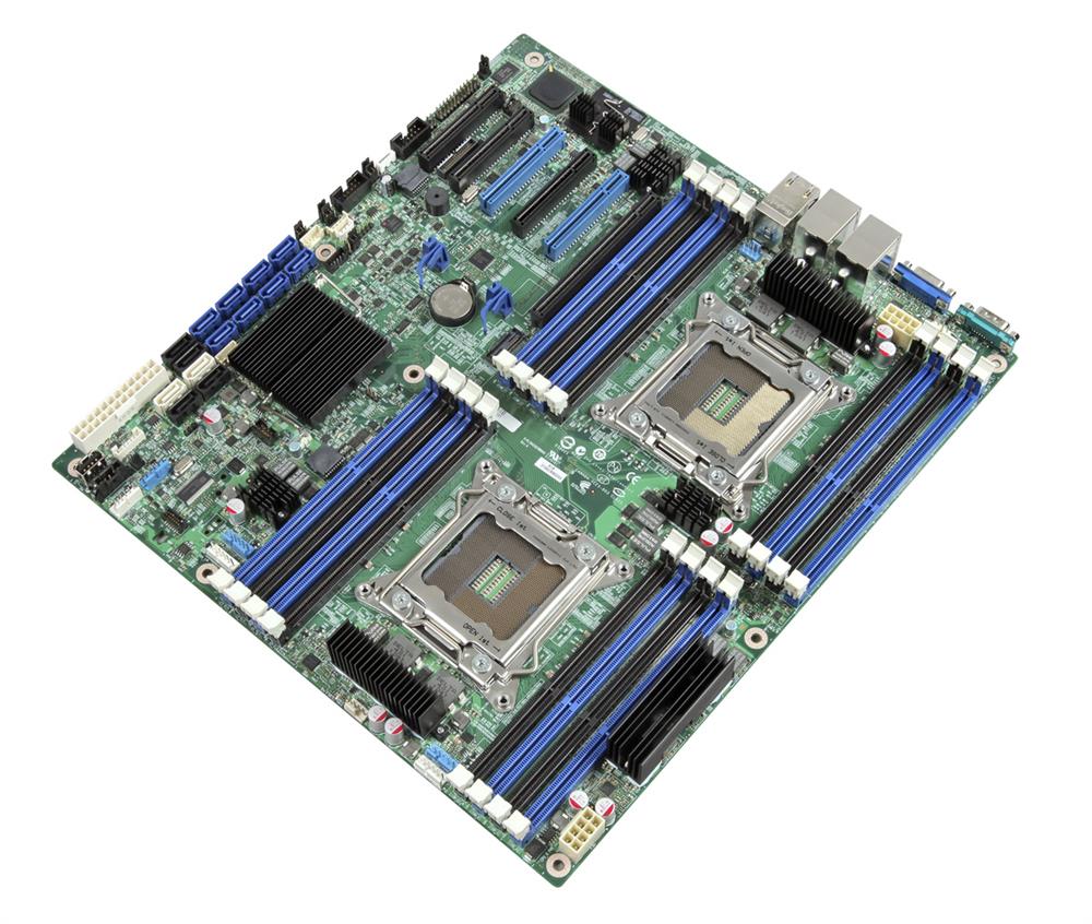 DBS2600CP2IOC Intel Server Motherboard S2600CP2 iC600-A Chipset Socket R LGA2011 SSI EEB 2 x Processor Support (Refurbished)