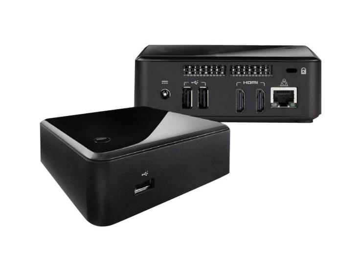 DC3217IY Intel NUC Kit QS77 Core i3-3217U 1.80GHz Processor 2 x 204-Pin SoDimm Integrated Graphics Dual HDMI UCFF Mini PC (Refurbished)