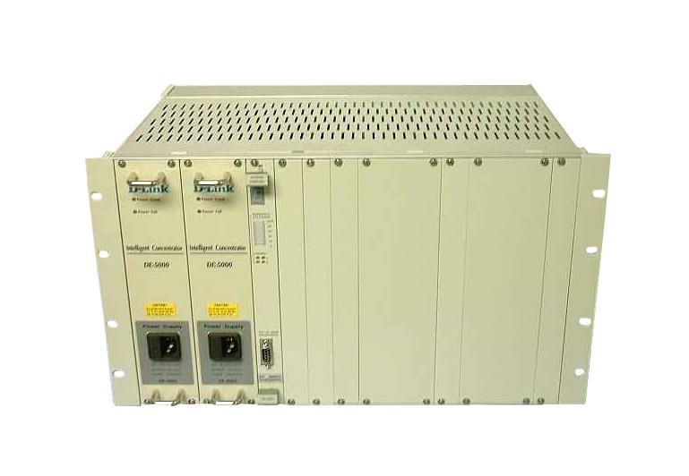 DE-5000 D-Link Multi-slot Ethernet Concentrator (Refurbished)