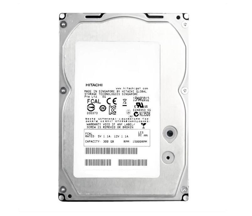 DF-F850-3HGSSH Hitachi 300GB 15000RPM SAS 2.5-inch Internal Hard Drive