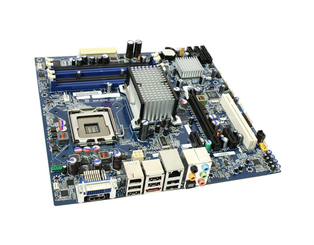 DG45ID Intel Socket LGA 775 Intel G45 Chipset Intel Pentium E6500 Dual Core Processors Support DDR2 4x DIMM Micro-ATX Motherboard (Refurbished)
