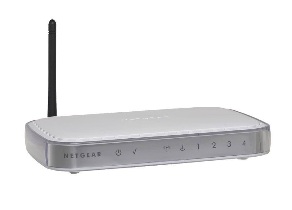 DG834GUK Netgear DG834G Wireless Security Router IEEE 802.11b/g 54 Mbps Wireless Speed 4 x Network Port (Refurbished)