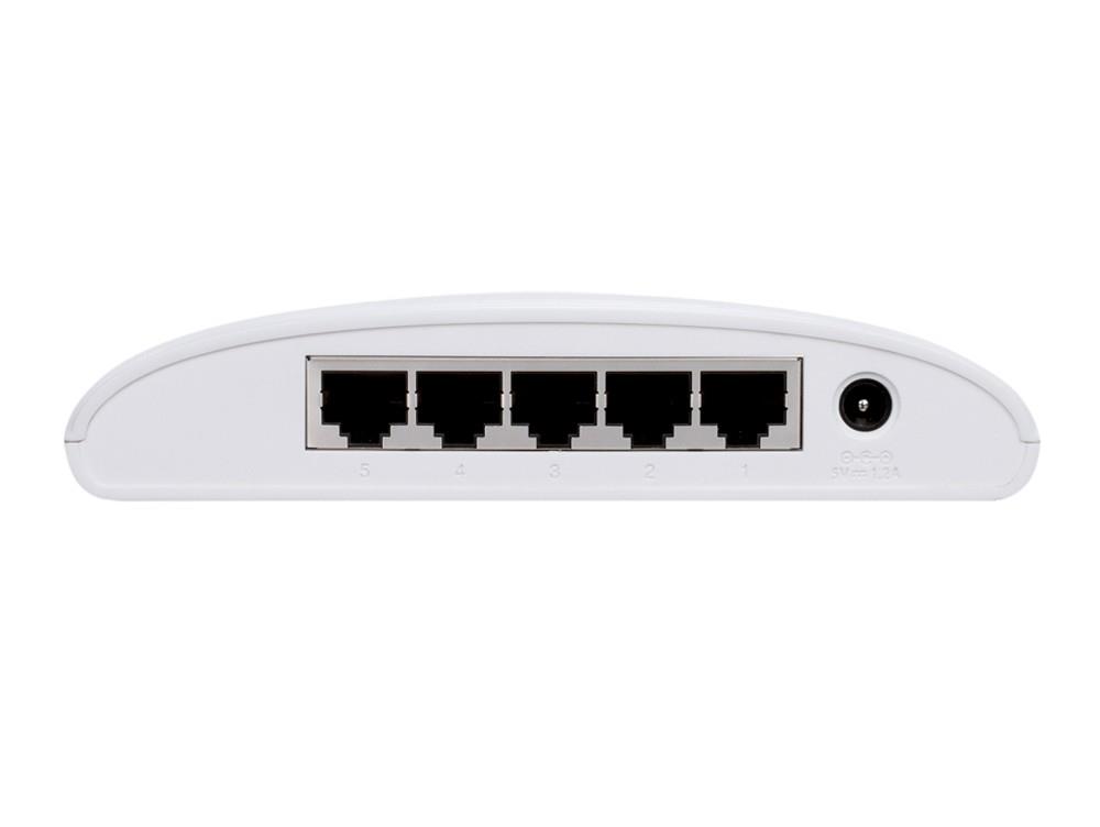 DGS-1005D/B D-Link Unmanaged Layer 2 Switch with (5) 10/ 100/ 1000Base-T Ports (Refurbished)