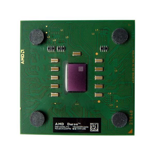 DHD1600DLV1C-3 AMD Duron 1.60GHz 266MHz FSB 64KB L2 Cache Socket 462 Processor