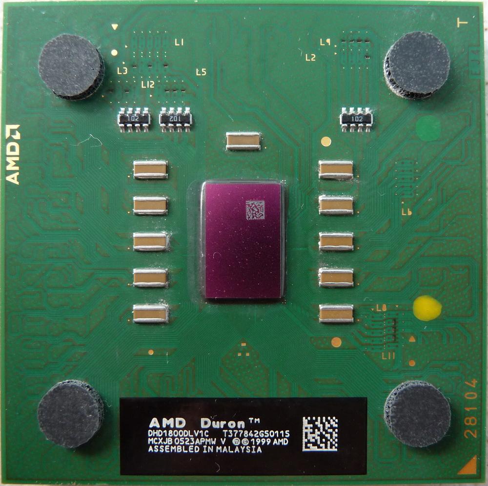DHD1800DLV1C AMD Duron 1.8GHz FSB 266MHz FSB 64KB L2 Cache Processor