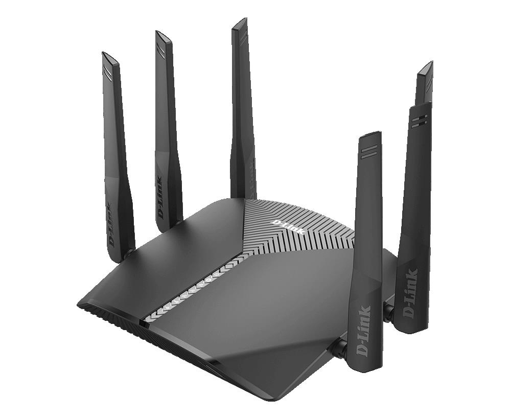 DIR-3040 D-Link EXO Wi-Fi 5 IEEE 802.11ac Ethernet Wireless Router - 2.40 GHz ISM Band - 5 GHz UNII Band - 6 x Antenna(6 x External) - 375 MB/s Wireless Speed - 4 x Network Port - 1 x Broadband Port (Refurbished)