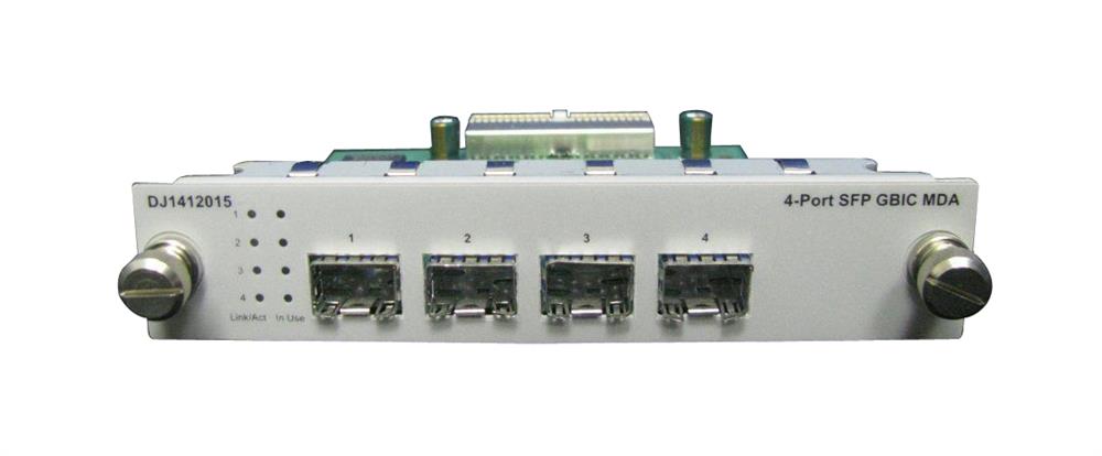 DJ1412015 Nortel Metro Ethernet Services Unit 1850 4 port SFP GBIC MDA (Refurbished)