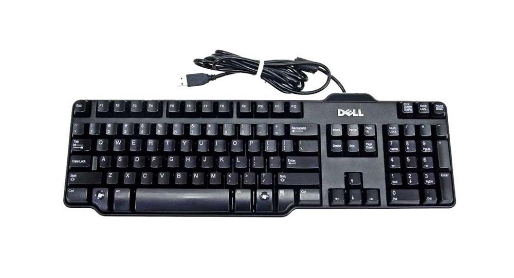 DJ331 Dell 104-Keys USB Keyboard (Black)