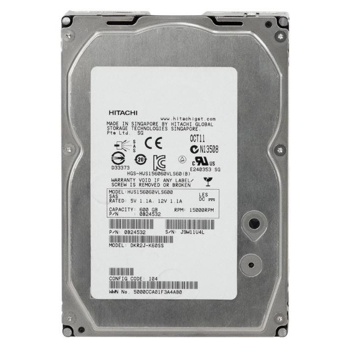 DKR2J-K60SS Hitachi 600GB 15000Rpm SAS 6GB S 64Mb Cache 3.5 Inch Hard Drive