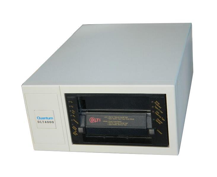 DLT4000D Quantum DLT4000 20GB(Native) / 40GB(Compressed) DLT IV SCSI External Tape Drive