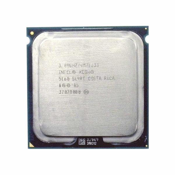 DM279 Dell 3.00GHz 1333MHz FSB 4MB L2 Cache Socket LGA771 Intel Xeon 5160 Dual-Core Processor Upgrade