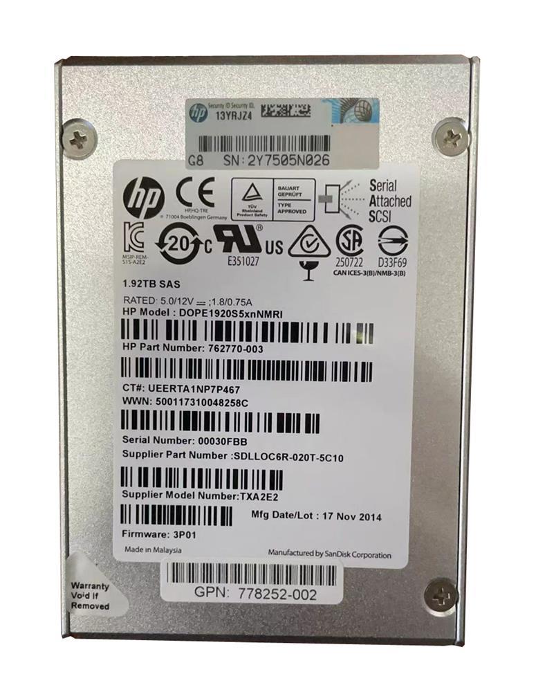 DOPE1920S5xnNMRI HP SSD