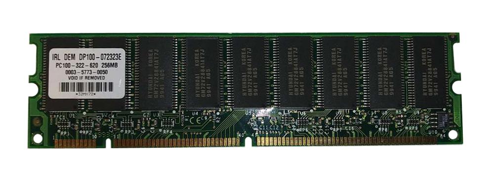 DP100-072323E Dane-Elec 256MB PC100 100MHz ECC Unbuffered CL2 168-Pin DIMM Memory Module