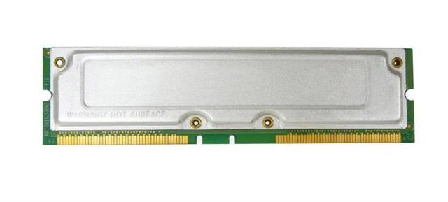 DRHGS1280/2GB Dataram Rambus 2GB ( 4 X 512MB) PC1066 1066MHz ECC 32ns 184-Pin RDRAM RIMM Memory Module