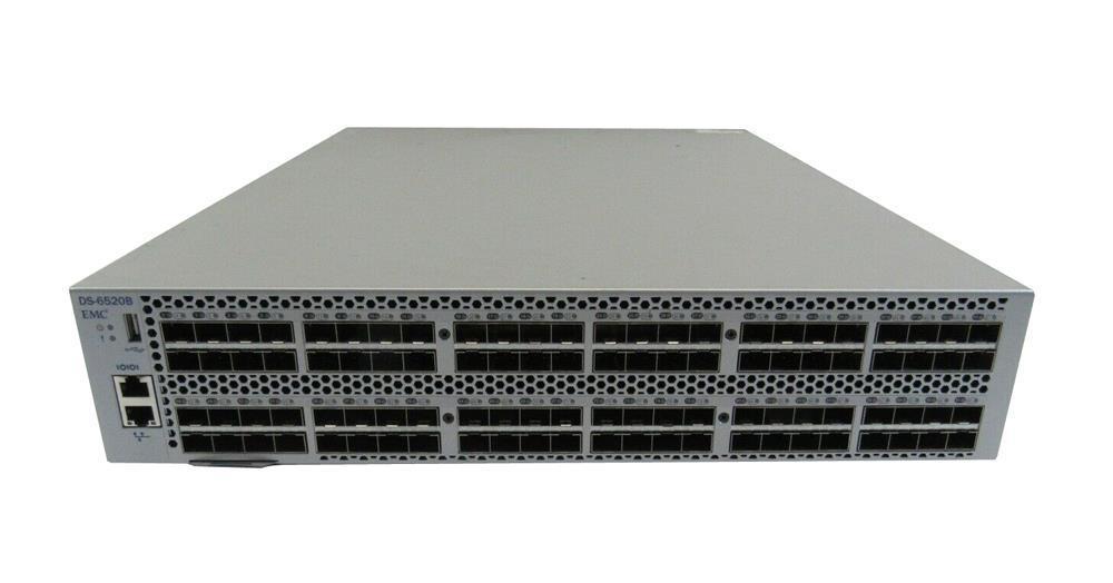DS-6520B-48-8G-R Brocade 6520B 48 x Active Ports 16Gb/s Fibre Channel San Switch (Refurbished)