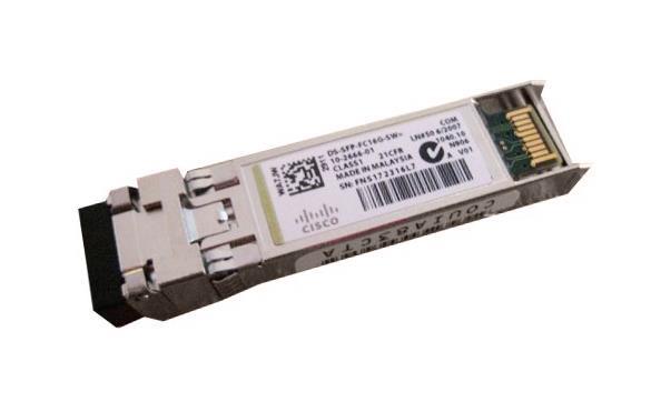 DS-SFP-FC16G-SW Cisco 16Gbps Multi-mode Fiber Shortwave Fibre Channel 100m 850nm Duplex LC Connector SFP+ Transceiver Module (Refurbished)