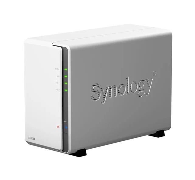 DS220j Synology 512MB DDR4 non-ECC 2 Bay Diskless DiskStation (Refurbished)
