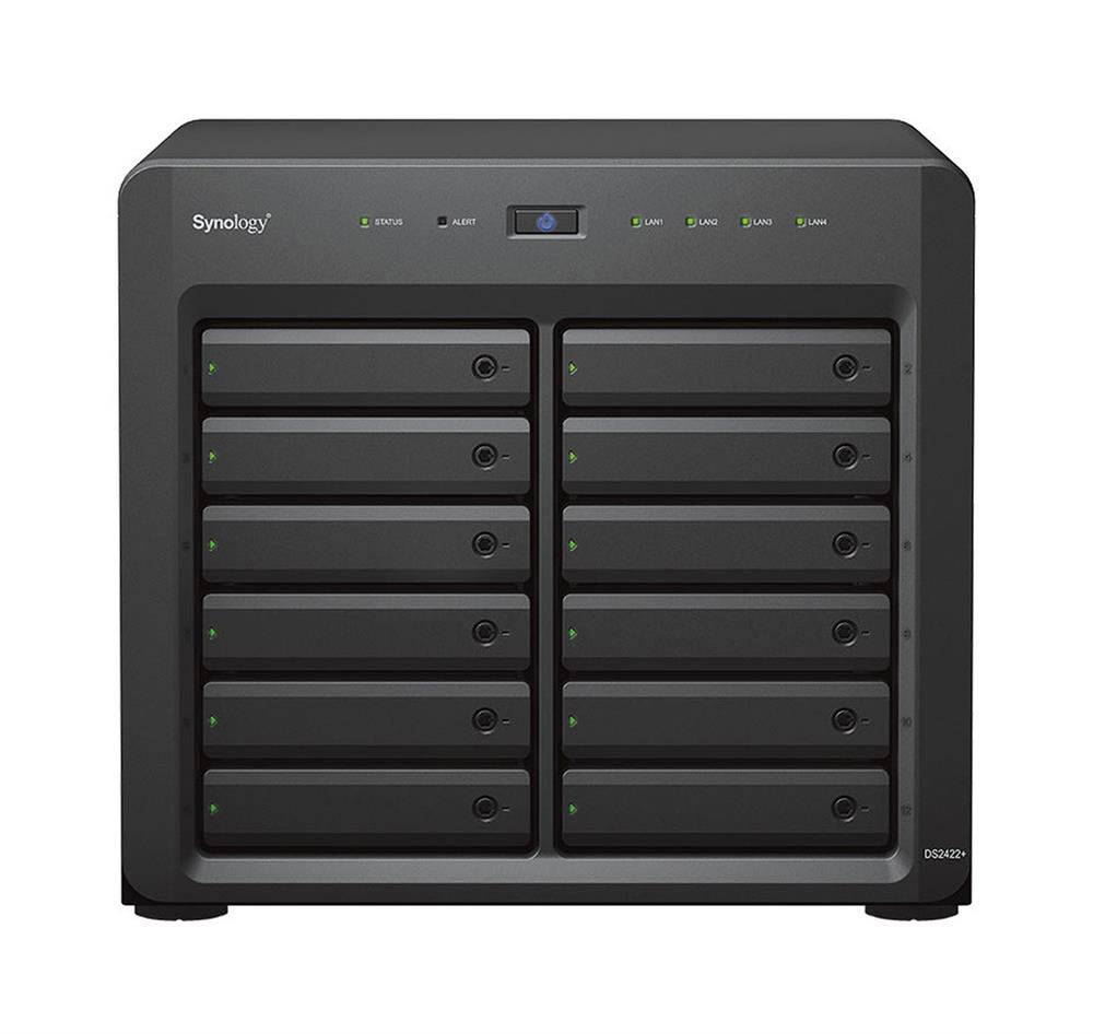DS2422+ Synology 4GB DDR4 ECC SODIMM 32GB 12 Bay Diskless SAN/NAS Storage System (Refurbished)