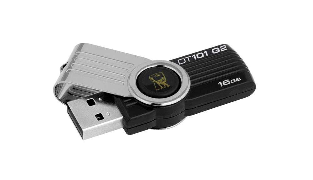 DT101G2/16GB Kingston DataTraveler 101 G2 16GB USB 2.0 Flash Drive (Black)