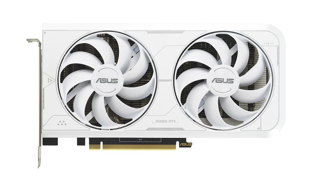 DUAL-RTX3060TI-8GD6X-WHITE ASUS Nvidia GeForce RTX 3060 Ti 8GB GDDR6X 256-Bit HDMI / DisplayPort PCI-Express 4.0 Video Graphics Card 