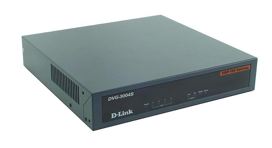 DVG-3004S D-Link SIP Analog Trunk Gateway 1 x Management, 4 x (Refurbished)