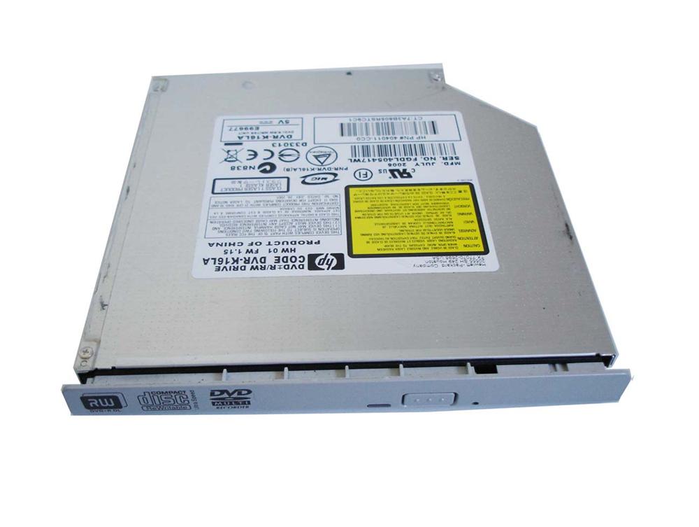 DVR-K16LA HP 8x DVD+RW Super Multi Dual Format Double Layer IDE Internal Optical Drive for HP Presario V3000 Series Notebook