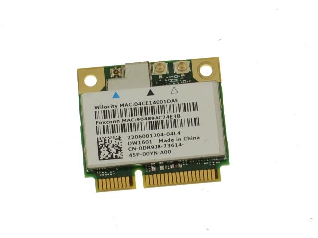 DW1601 Dell Wireless 1601 Half Mini Card for Latitude 6430u, E6430 / XPS 18 (1810) Laptops