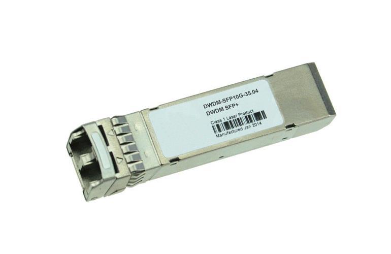DWDM-SFP10G-35.04-40 Cisco 10Gbps 10GBase-DWDM Single-mode Fiber 40km 1535.04nm Duplex LC Connector SFP+ Transceiver Module