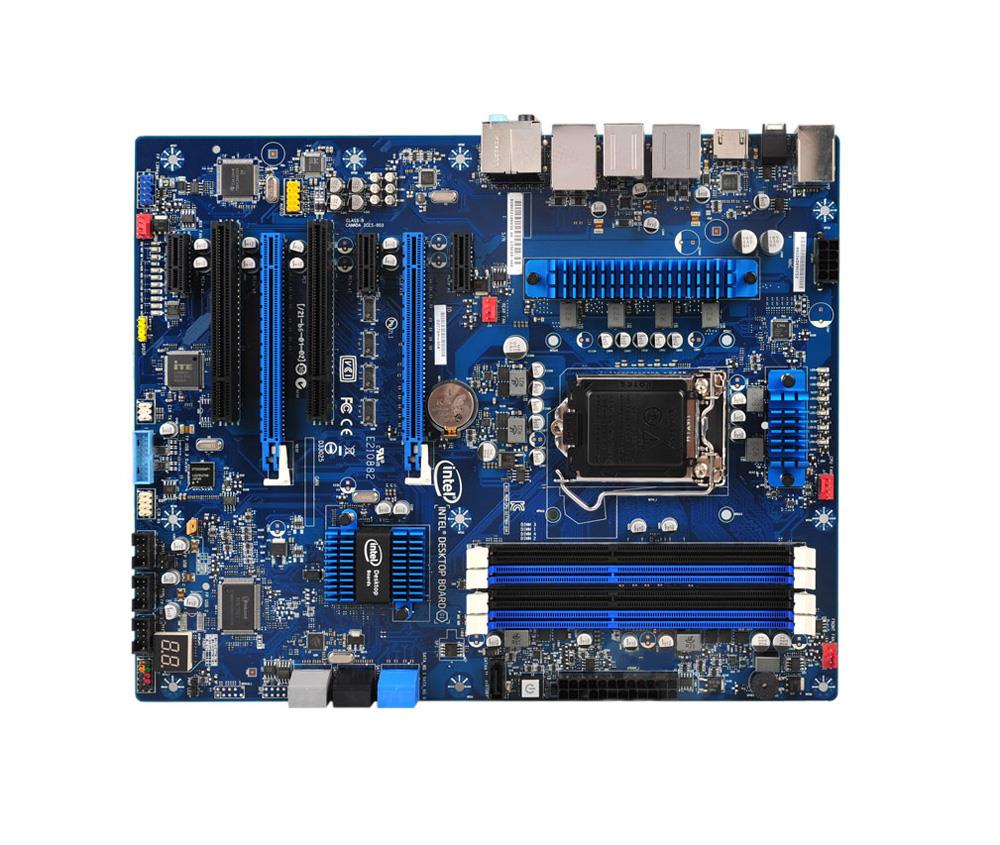 DZ77BH-55K Intel Socket LGA 1155 Intel Z77 Express Chipset Core i7 / i5 / i3 Processors Support DDR3 4x DIMM 4x SATA 6.0Gb/s ATX Motherboard (Refurbished)
