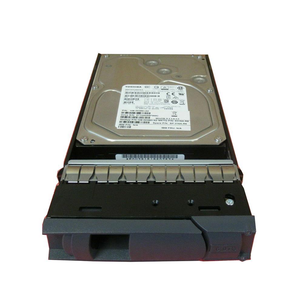 E-X4109A NetApp 6TB 7200RPM SAS 12Gbps (FIPS) 3.5-inch Internal Hard Drive for DE212C