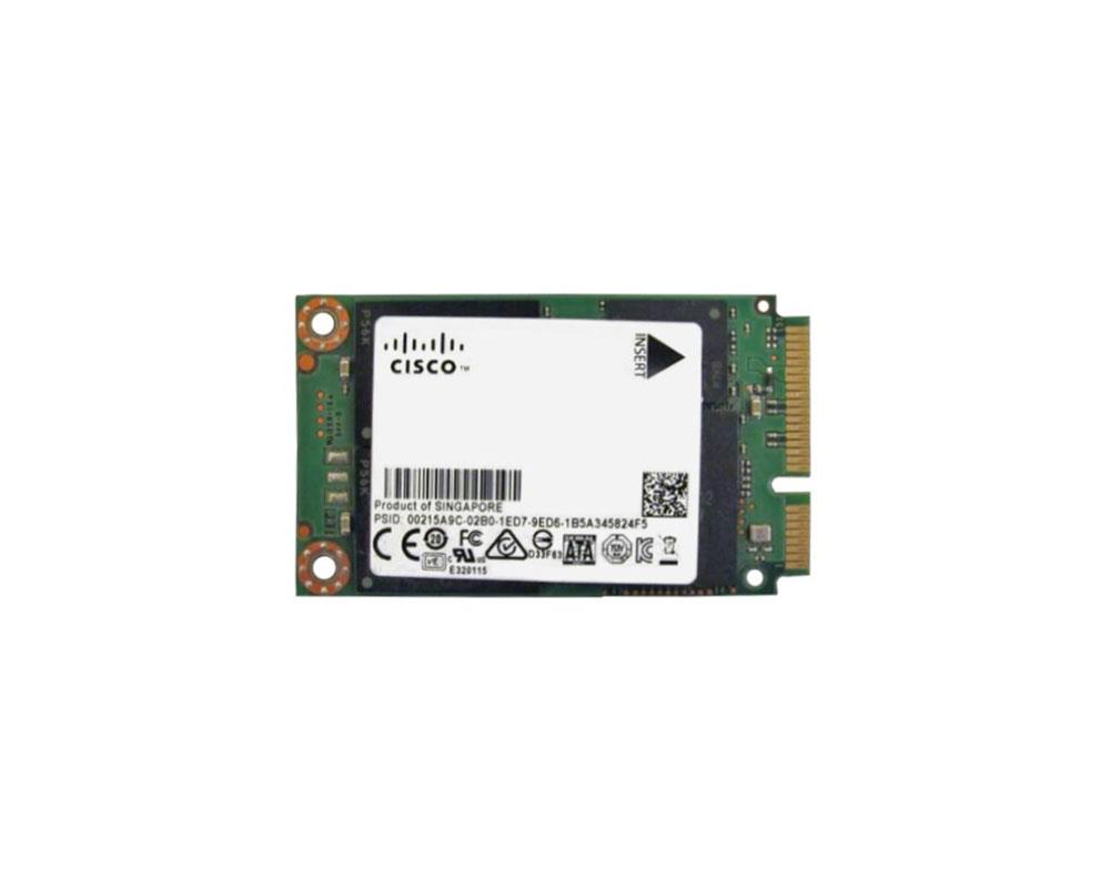 E100N-SSD-100G-RF Cisco 100GB mSATA Internal Solid State Drive (SSD) for NCE NIM