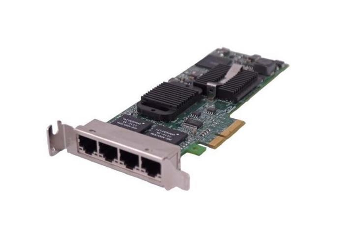 E26906-013 Intel Quad-Ports RJ-45 1Gbps 10Base-T/100Base-TX/1000Base-T Gigabit Ethernet PCI Express 2.0 x4 Server Network Adapter