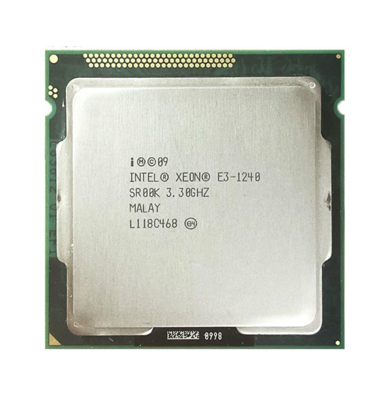 E3-1240 Intel Xeon E3 Quad-Core 3.30GHz 5.00GT/s DMI 8MB L3 Cache Processor